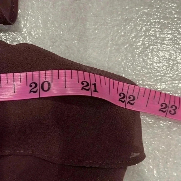 [16] Jacques Vert Plum Ruffled Layer Sleeveless  Dress - Picture 8 of 13